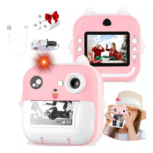 Camara Infantil Mini Impresora Instantánea