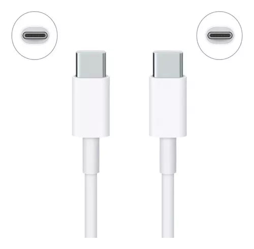 Cable Cargador iPhone 15 Usb-c A Usb-c 60w 1m