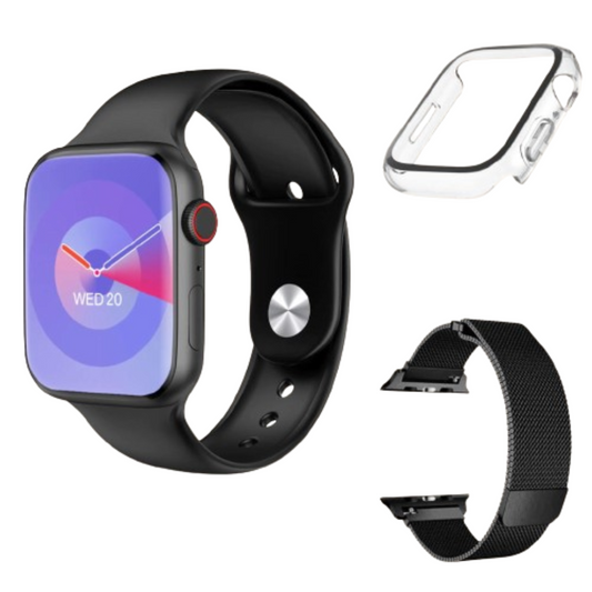 COMBO SMART WATCH W29 PRO + MALLA METÁLICA + PROTECTOR
