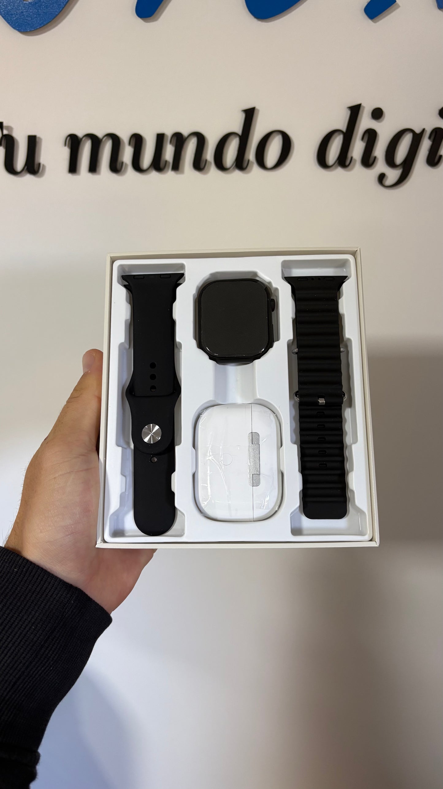 KIT SMART WATCH 10 PRO MAX + 2 MALLAS + AURICULARES