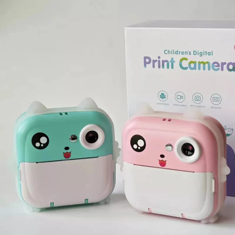 Camara Infantil Mini Impresora Instantánea
