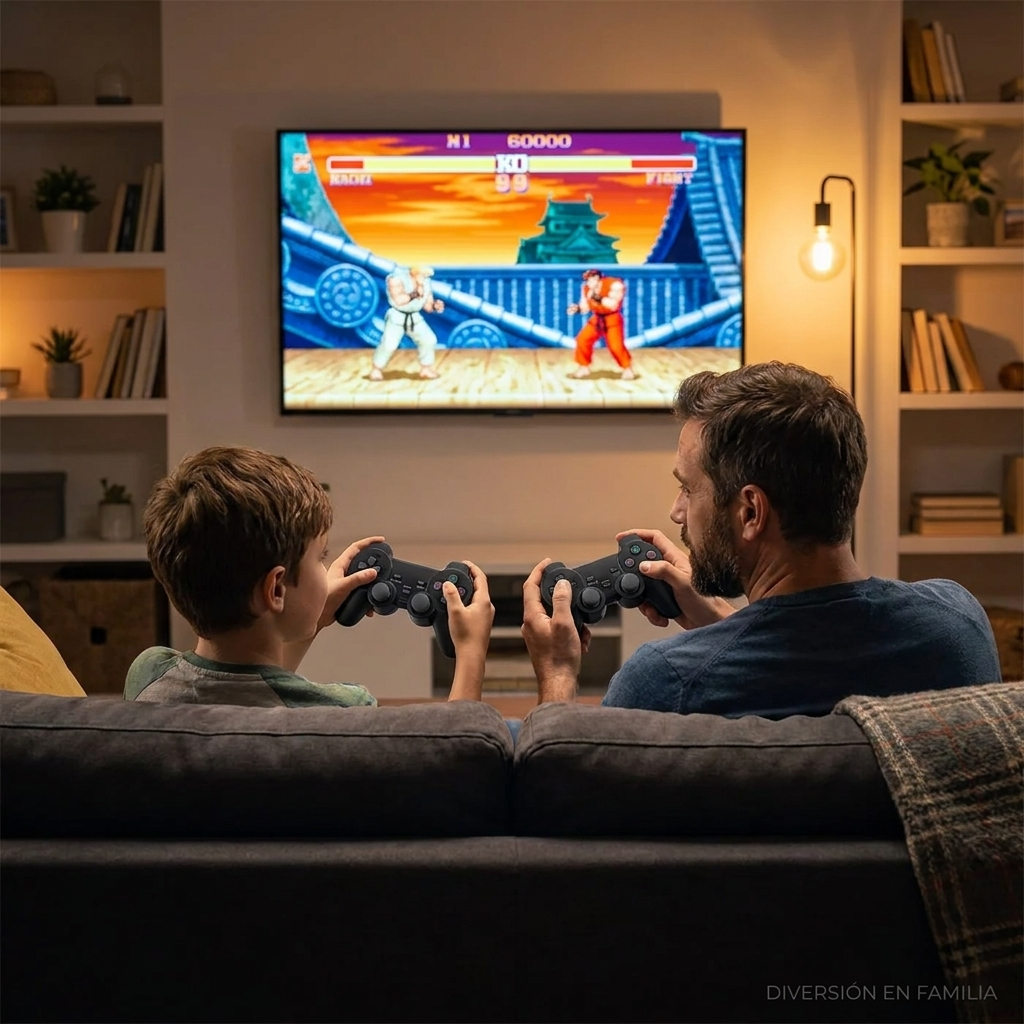Consola inalámbrica para tv con mas de 15.000 juegos