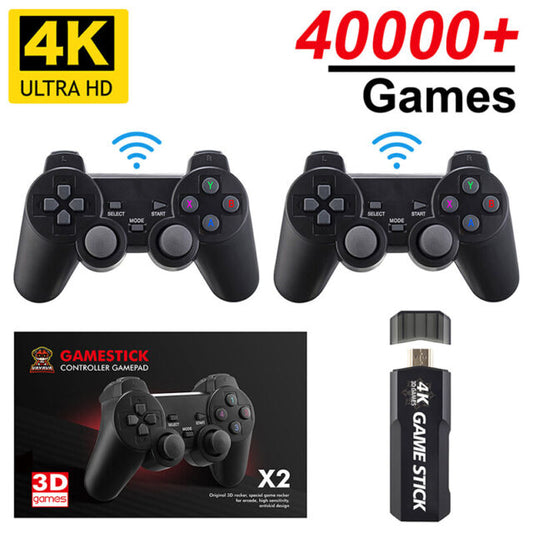 Consola Retro GAME STICK ADVANCE X2 PLUS VERSION 2025 (+ DE 40.000 JUEGOS)