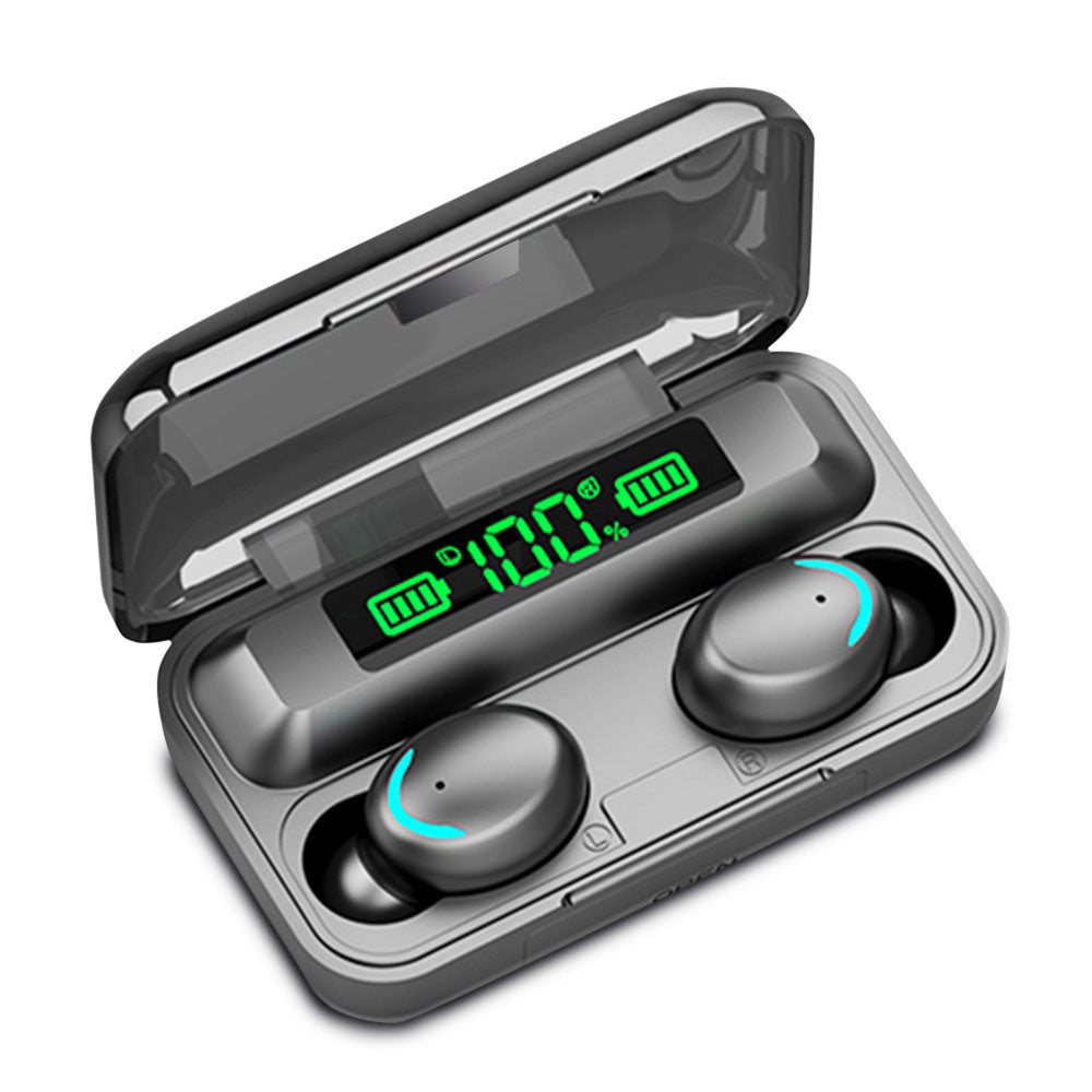 Auriculares F9-5c con power bank