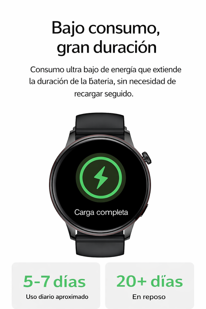 Smart Watch HK36 Con Malla Metálica