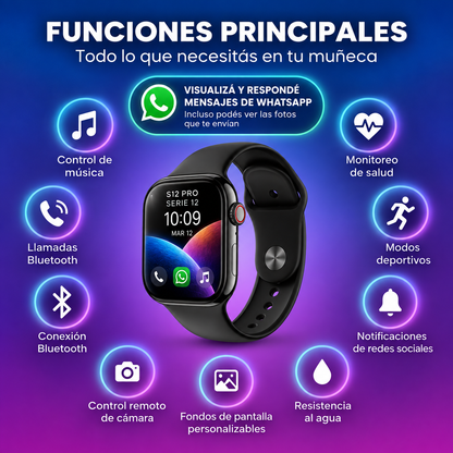 Smart Watch S12 PRO Serie 12