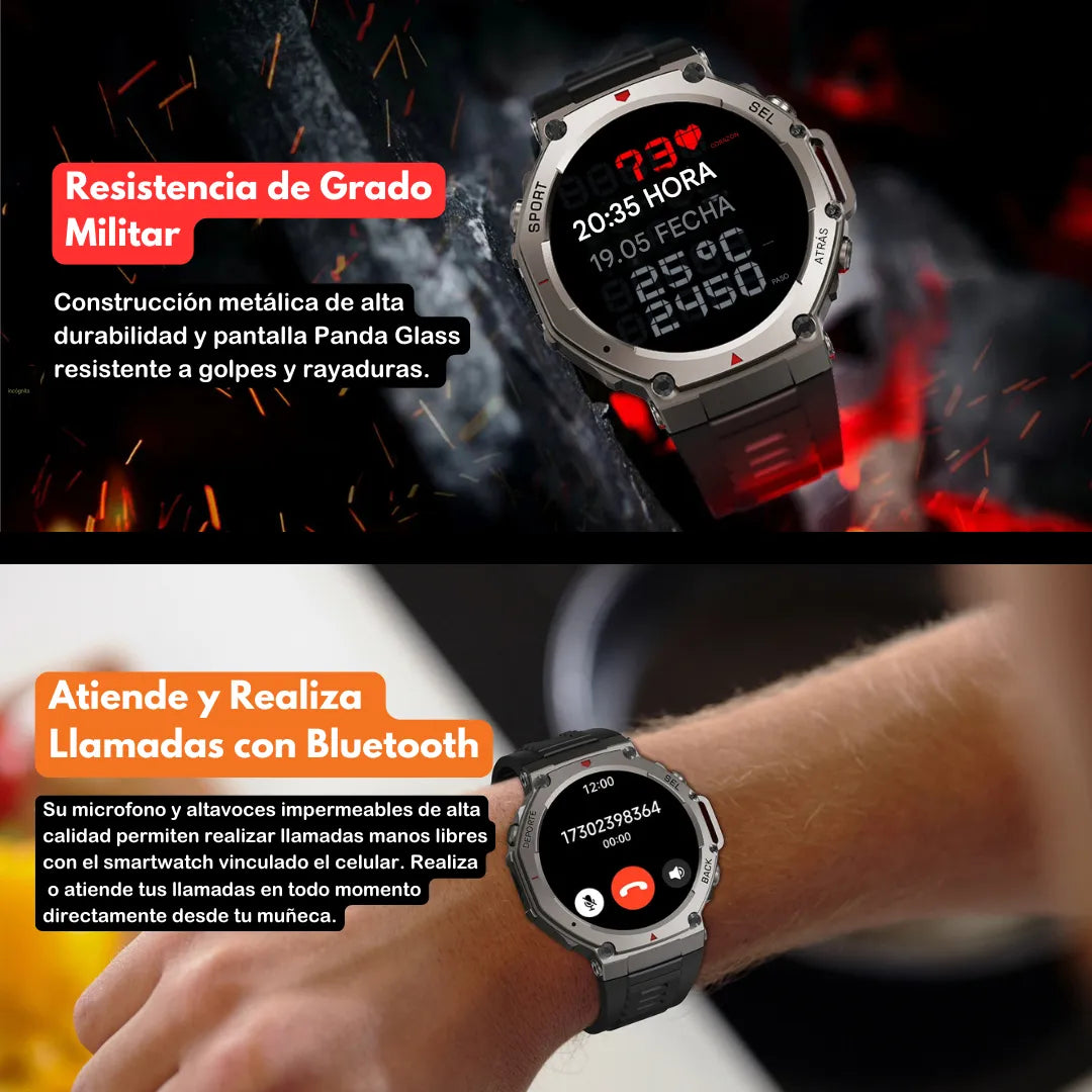 Smart Watch DM58 con GPS Integrado