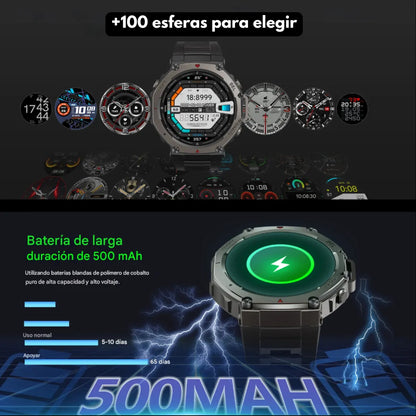 Smart Watch DM58 con GPS Integrado