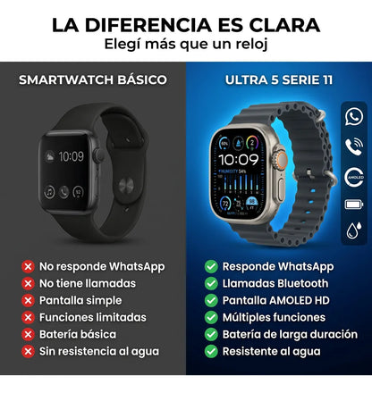 Smart Watch Ultra 5 Serie 11