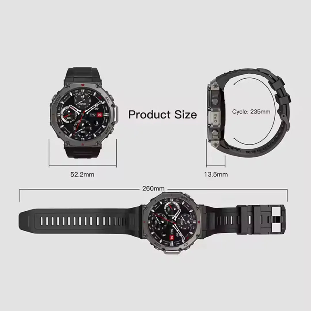 Smart Watch DM58 con GPS Integrado
