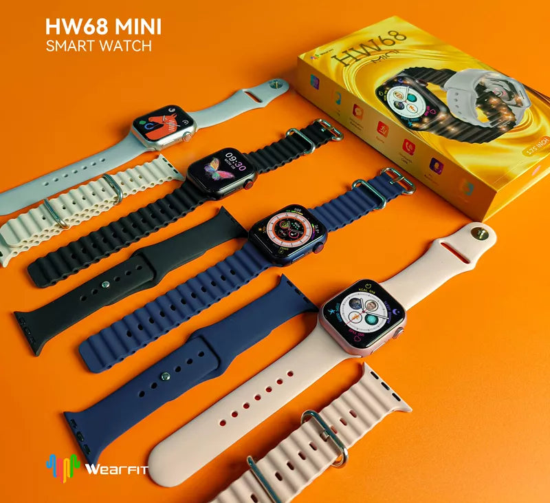 Smart Watch HW68 MINI con 2 mallas