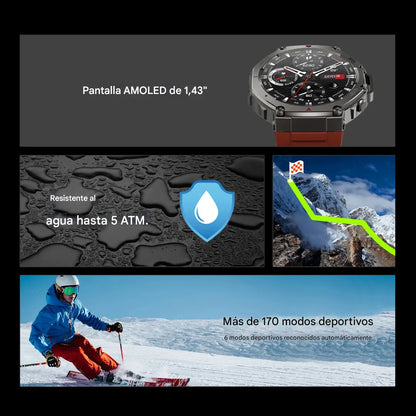Smart Watch DM58 con GPS Integrado
