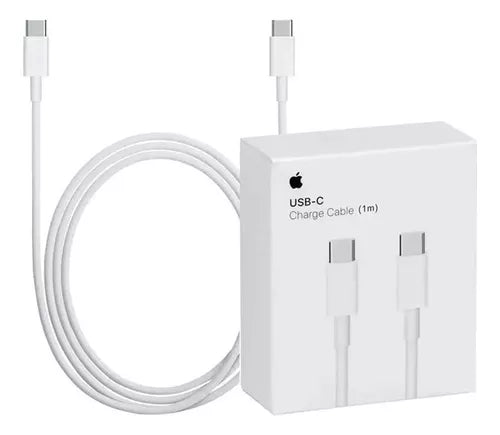 Cable Cargador iPhone 15 Usb-c A Usb-c 60w 1m