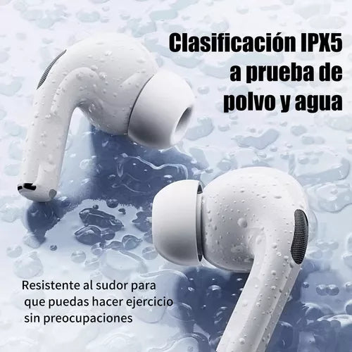 AURICULARES INALÁMBRICOS CON PANTALLA TÁCTIL Y CANCELACIÓN DE RUIDO