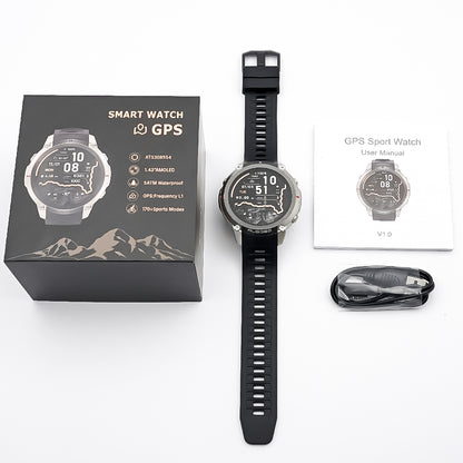 SMART WATCH DM59 CON GPS INTEGRADO Y CARGA DE MAPAS