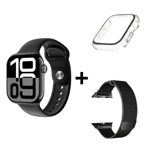 Combo Smart Watch S10 MINI + Malla Metálica + Protector