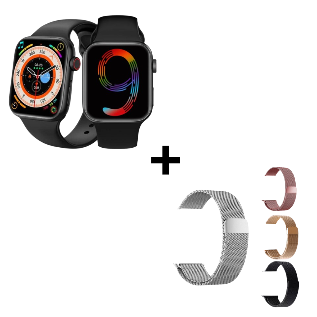 PROMO SMART WATCH I9 PRO MAX + MALLA METÁLICA