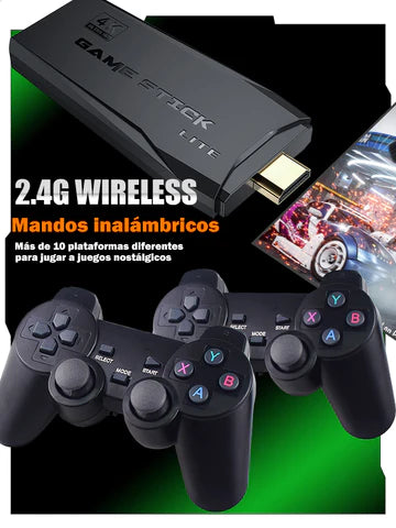 Consola inalámbrica para tv con mas de 15.000 juegos