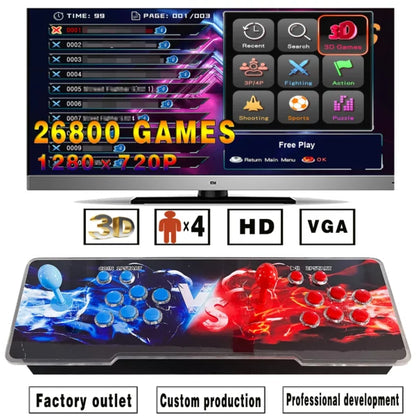 CONSOLA PANDORA ARCADE CON MAS DE 30.000 JUEGOS