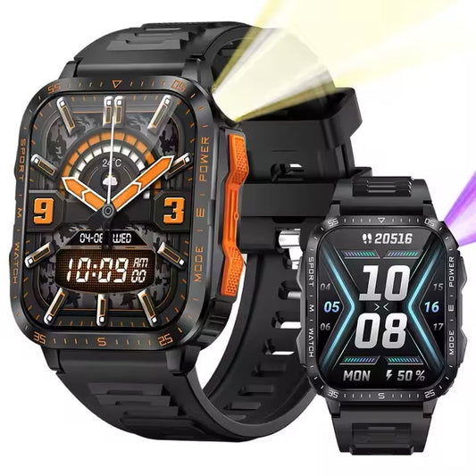 SMART WATCH KT79 CON LINTERNA