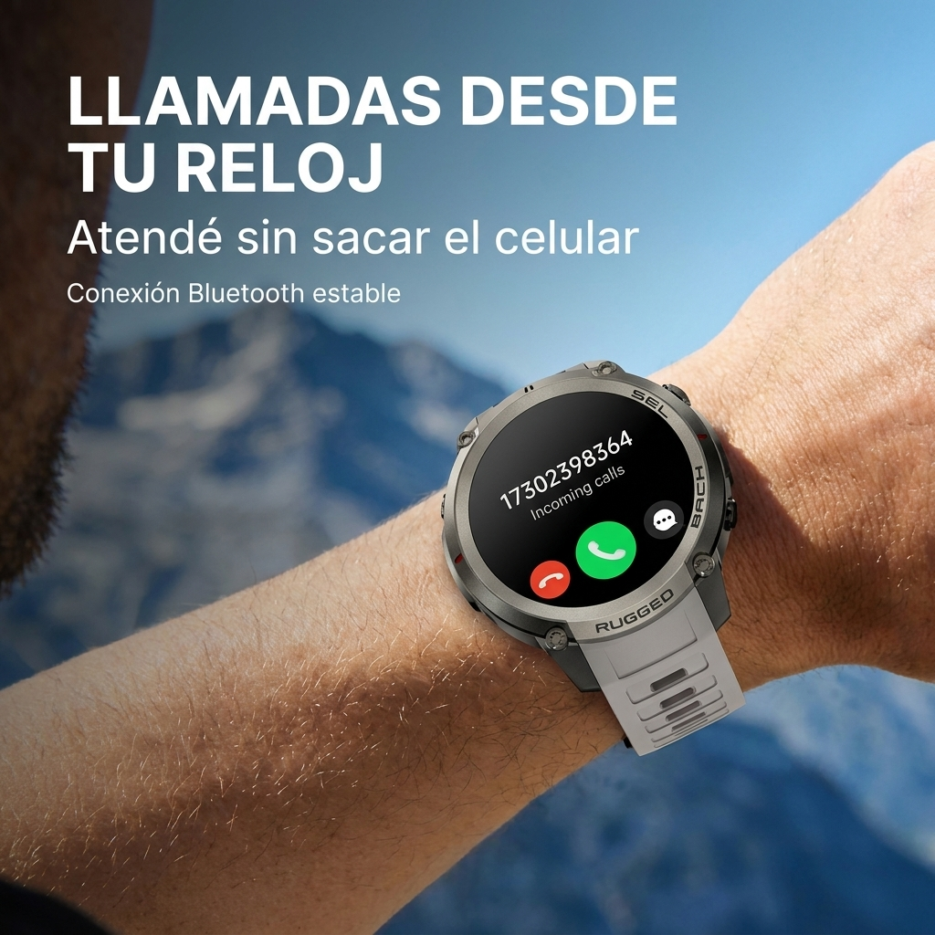 SMART WATCH DM59 CON GPS INTEGRADO Y CARGA DE MAPAS