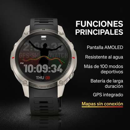 SMART WATCH DM59 CON GPS INTEGRADO Y CARGA DE MAPAS