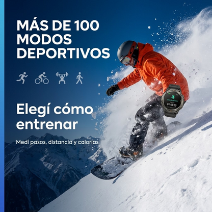 SMART WATCH DM59 CON GPS INTEGRADO Y CARGA DE MAPAS
