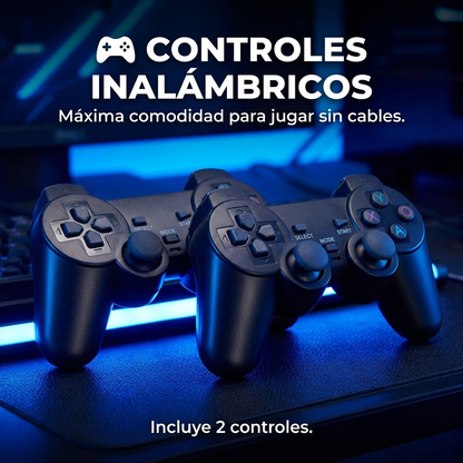 Consola inalámbrica para tv con mas de 15.000 juegos