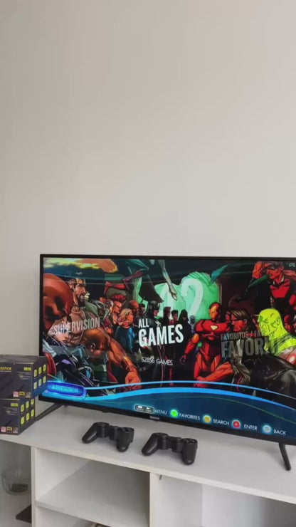 Consola retro GAME STICK GD20 CON MAS DE 50.000 JUEGOS