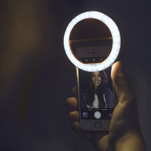 Cargar imagen en el visor de la galería, Mini aro de luz led para smartphone
